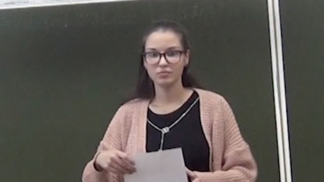 На отборочных турах «Страницы’23» в Идринской школе участники читали поэму «Ради жизни на Земле» Михаила Ножкина